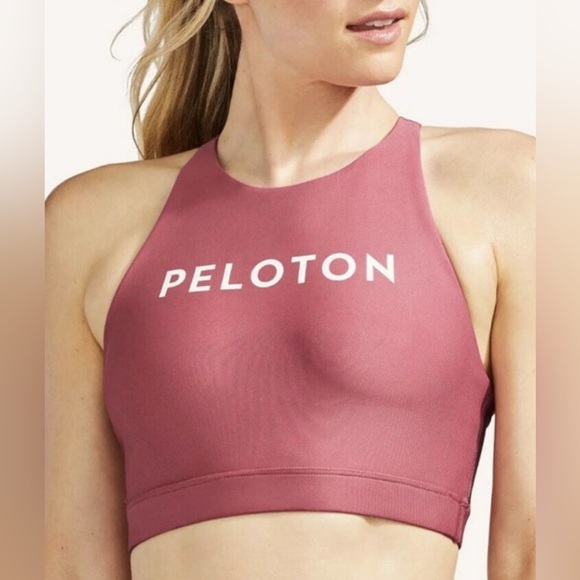 Peloton Other - Peloton Women’s High Neck Crop Tank Top‎ Sports Bra XXL EUC